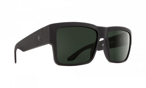 Spy Optic Cyrus Sunglasses, Matte Black / Happy Gray Green