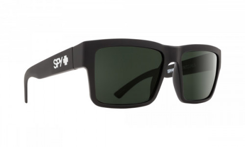 Spy Optic Montana Sunglasses, Soft Matte Black / Happy Gray Green