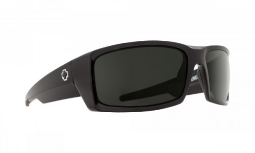 Spy Optic General Sunglasses, Black ANSI RX / Happy Gray Green