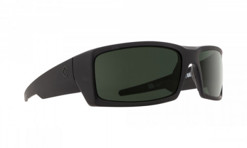 Spy Optic General Sunglasses, Soft Matte Black / Happy Gray Green Polar
