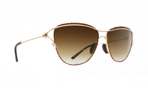 Spy Optic Marina Sunglasses, Gold/Tort / Happy Bronze Fade