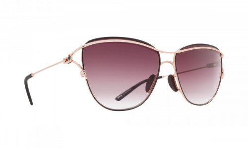 Spy Optic Marina Sunglasses, Rose Gold/Black / Happy Merlot Fade