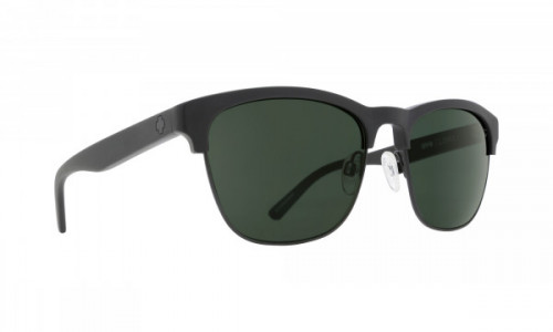 Spy Optic Loma Sunglasses, Matte Black/Black / Happy Gray Green