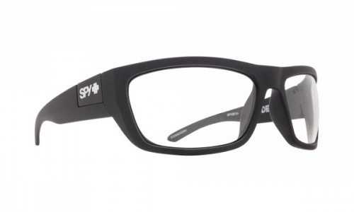 Spy Optic Dega Sunglasses, Matte Black ANSI RX / Clear