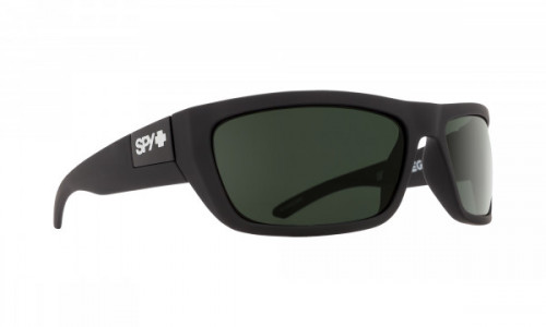 Spy Optic Dega Sunglasses, Soft Matte Black / Happy Gray Green Polar