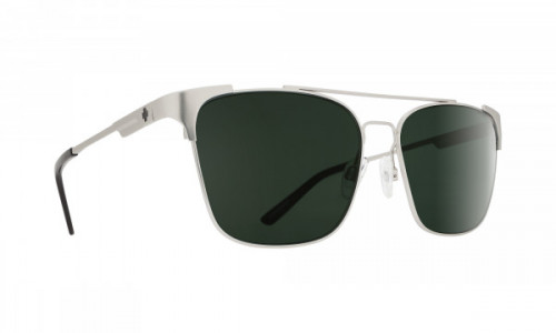 Spy Optic Wingate Sunglasses, Matte Silver / Happy Gray Green
