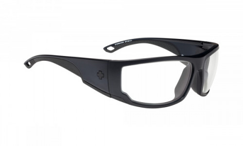 Spy Optic Tackle Sunglasses, Matte Black ANSI RX / Clear