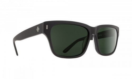 Spy Optic Tele Sunglasses, Matte Black / Happy Gray Green Polar