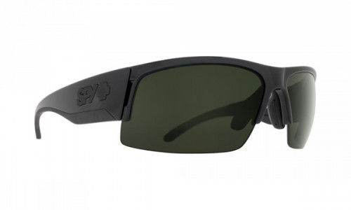 Spy Optic Flyer Sunglasses, Matte Black ANSI / Happy Gray Green