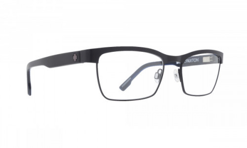 Spy Optic PAXTON Eyeglasses, Matte Black/Black Blue Horn