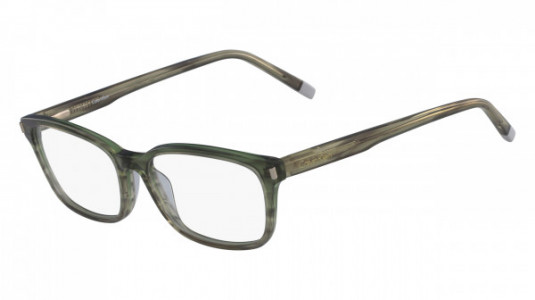 Calvin Klein CK6007 Eyeglasses, (315) STRIPED MILITARY GREEN