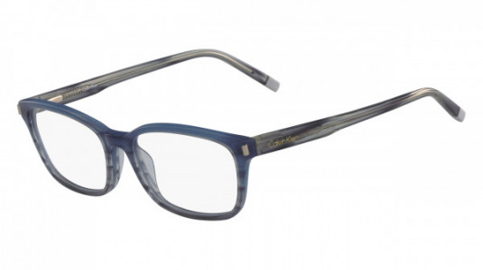 Calvin Klein CK6007 Eyeglasses, (466) STRIPED BLUE GREY