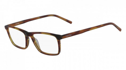 Calvin Klein CK6009 Eyeglasses, (203) STRIPED BROWN