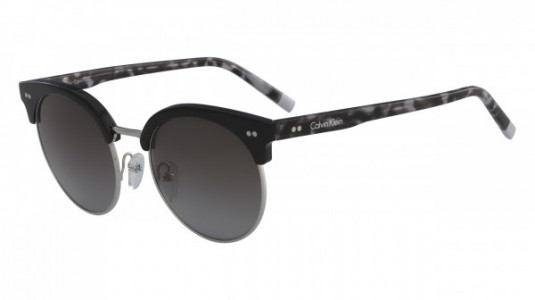 Calvin Klein CK1246S Sunglasses, (001) BLACK/BROWN TORTOISE