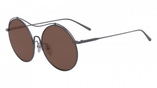 Calvin Klein CK2161S Sunglasses, (060) SHINY GUNMETAL