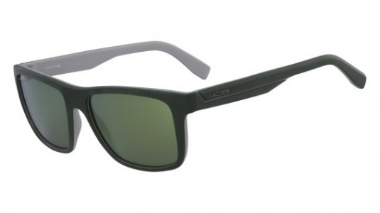 Lacoste L876S Sunglasses, (315) MATTE GREEN/GREY