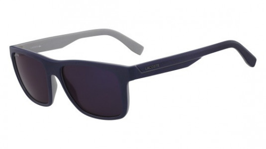 Lacoste L876S Sunglasses, (424) MATTE BLUE/GREY