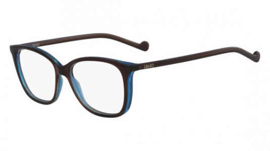 Liu Jo LJ2697 Eyeglasses, (250) CHOCOLATE/SKYBLUE