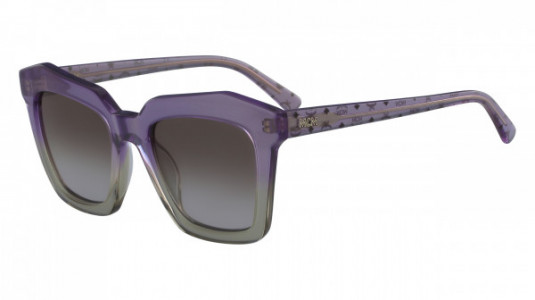 MCM MCM654S Sunglasses, (512) PURPLE/SAND IRIDESCENT VISETOS
