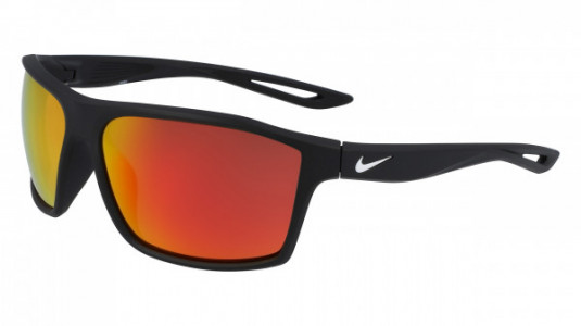 Nike NIKE LEGEND S M EV1062 Sunglasses, (016) MATTE BLACK/GREY W. RED MIRROR