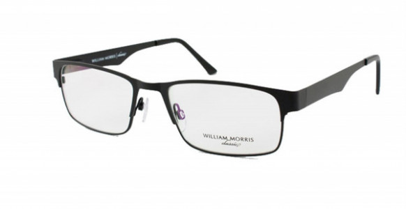 William Morris WMWAND Eyeglasses, Matt Black (C1) - Ar Coat