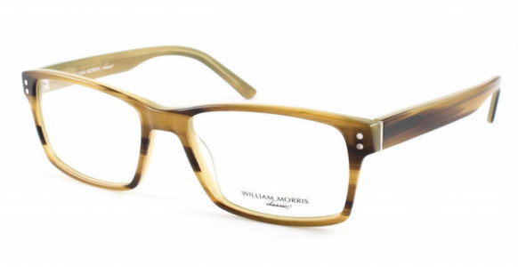 William Morris WMJEFF Eyeglasses, OLIVE (C3)