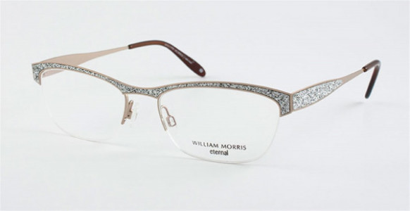 William Morris WMFANCY Eyeglasses, Gold/ Gold Glitter (C1)