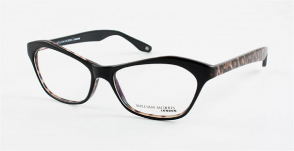 William Morris WM9906 Eyeglasses, Black/Leopard Print (C2)