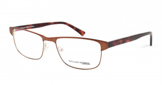 William Morris WM6956 Eyeglasses, BRN/GLD (C2)