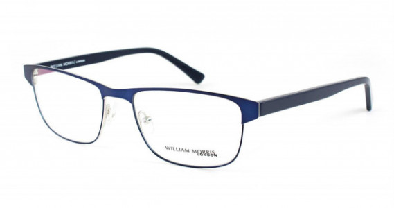 William Morris WM6956 Eyeglasses, BLU/SLVR (C3)