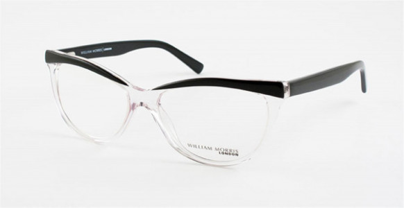 William Morris WM6938 Eyeglasses, CRYSTAL BLACK (C1)