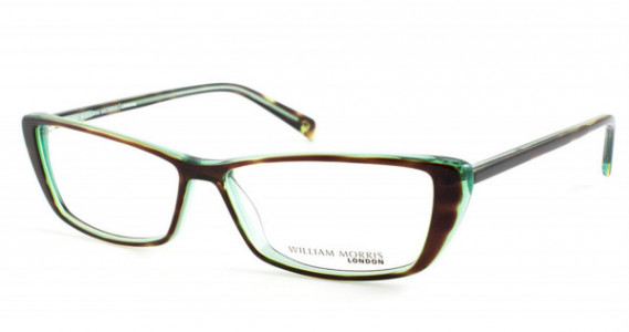 William Morris WM6935 Eyeglasses, Black/Green (C4)