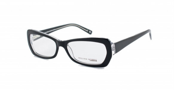 William Morris WM6911 Eyeglasses, BLK/CRY (C3) - AR COAT