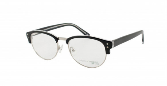 William Morris WM6904 Eyeglasses, BLK/SLV - AR COAT