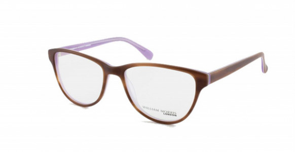William Morris WL6929 Eyeglasses, MATT BROWN/LILAC (C3) - AR COAT