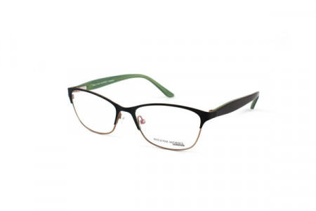 William Morris 9915 Eyeglasses, Black/Green (C2)
