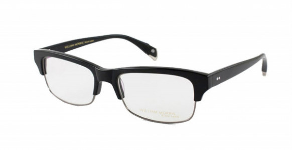 William Morris BL023 Eyeglasses, Shiny Black (C2) - Ar Coat
