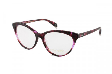 William Morris BL021 Eyeglasses, Matt Black/Purple Mix (C3) - Ar Coat
