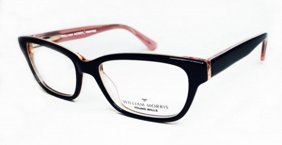 William Morris WMYOU39 Eyeglasses, Black/ Pink (C4)