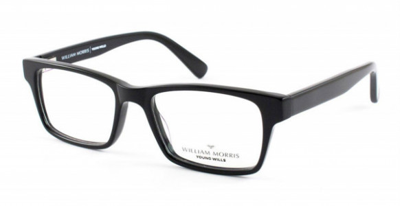 William Morris WMYOU37 Eyeglasses, Shiny Black (C3)