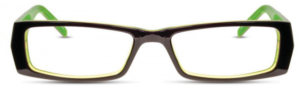 Scott Harris SH-254 Eyeglasses, 2 - Aubergine / Lime