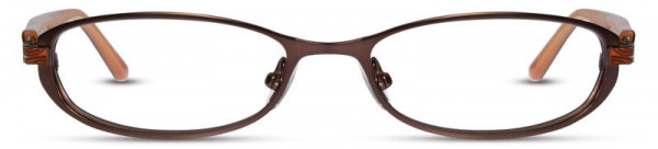 Scott Harris SH-262 Eyeglasses, Chocolate / Rust