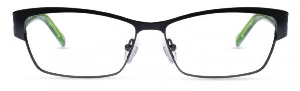 Scott Harris SH-274 Eyeglasses, Black / Kiwi