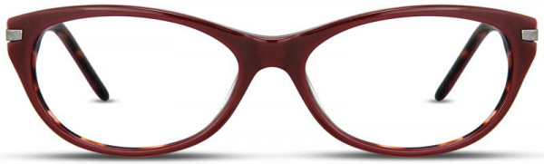 Scott Harris SH-285 Eyeglasses, 3 - Merlot / Cranberry