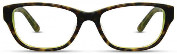 Scott Harris SH-286 Eyeglasses, Tortoise / Lime