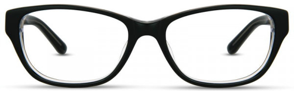 Scott Harris SH-286 Eyeglasses, 3 - Black / Crystal