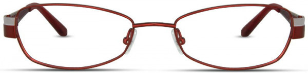 Scott Harris SH-287 Eyeglasses, Red / Gray