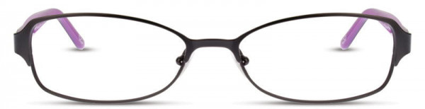 Scott Harris SH-296 Eyeglasses, Black / Orchid
