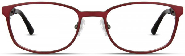 Scott Harris SH-297 Eyeglasses, Red / Gunmetal