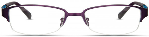 Scott Harris SH-298 Eyeglasses, 2 - Plum / Cobalt